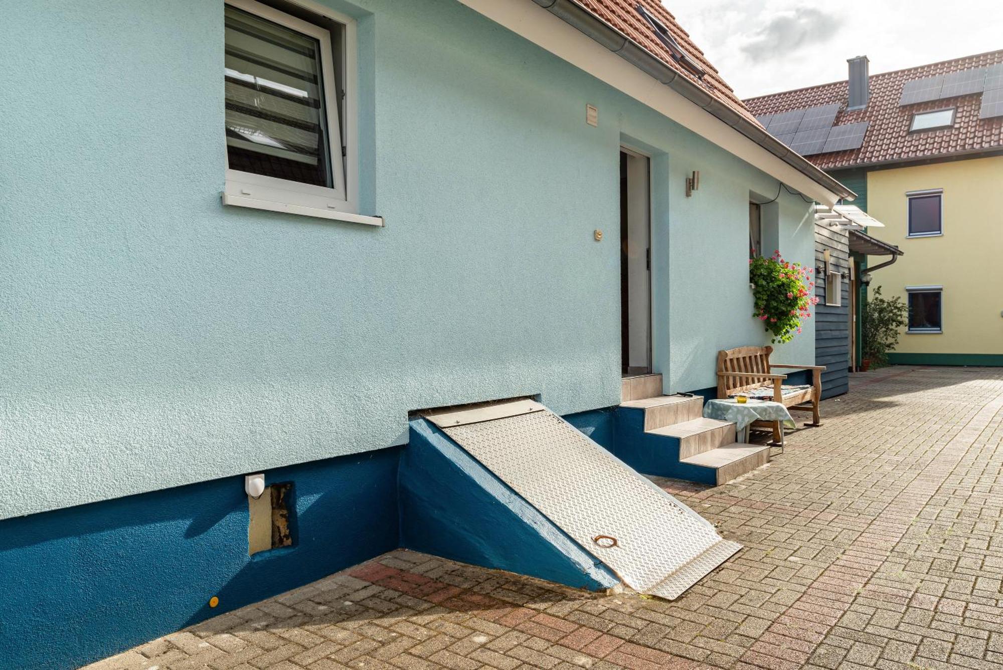 Ferienwohnung Blaues Haus Ubstadt-Weiher Kültér fotó